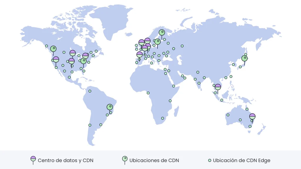 Mapa Siteground